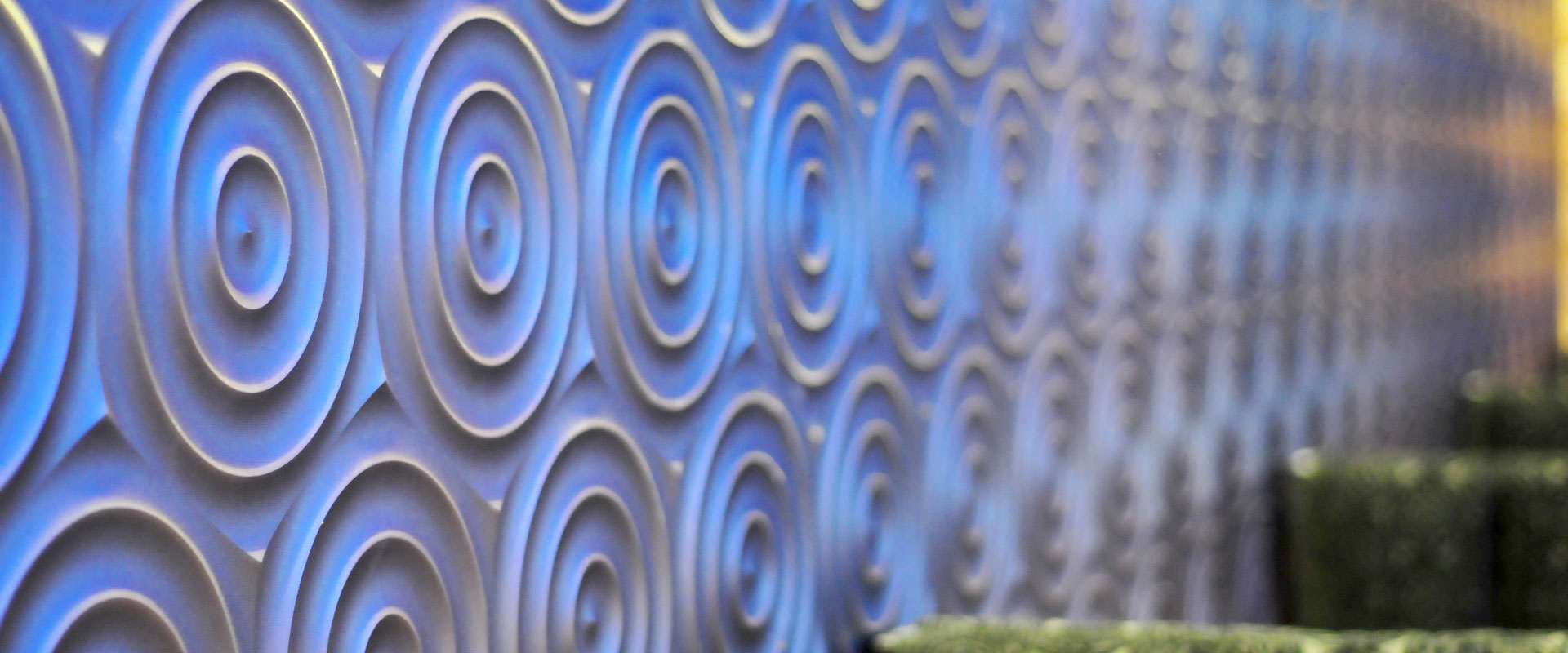 Restaurant Design Textured Wall Detail