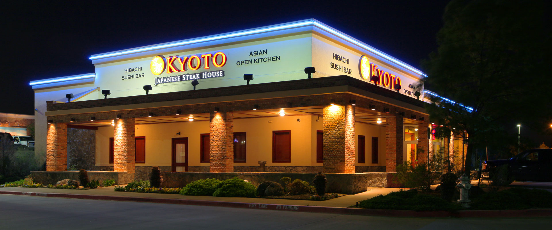 Architectural design for restaurant