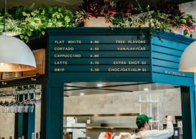 Coffee Menu